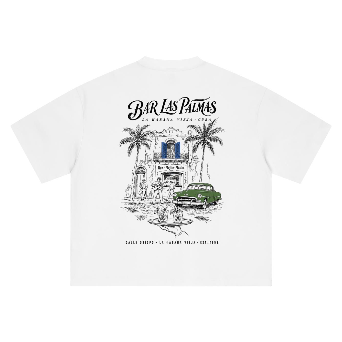 Bar Las Palmas Heavy Lujo Tee