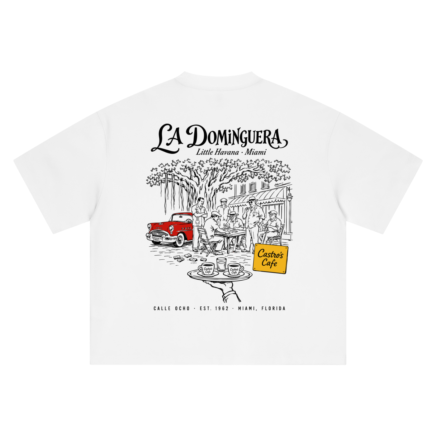 La Dominguera "Castros Cafe" Heavy Lujo Tee