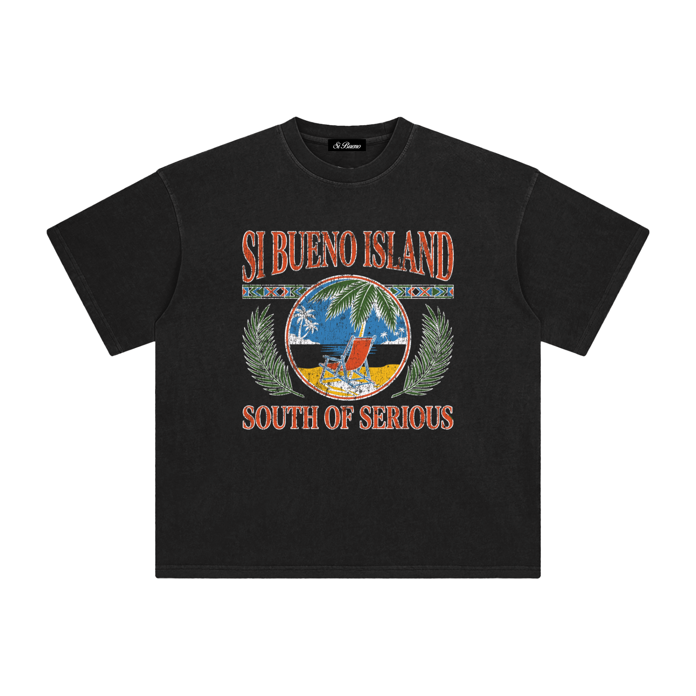 Si Bueno Island Baja Washed Tee