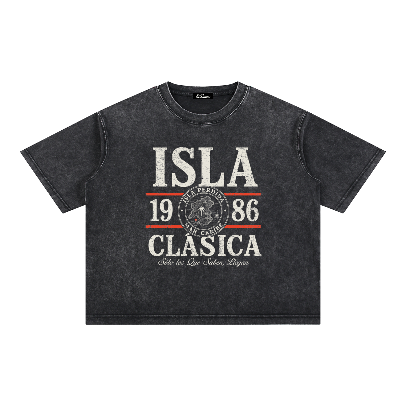Isla Clasica Baja Boxy Washed Tee