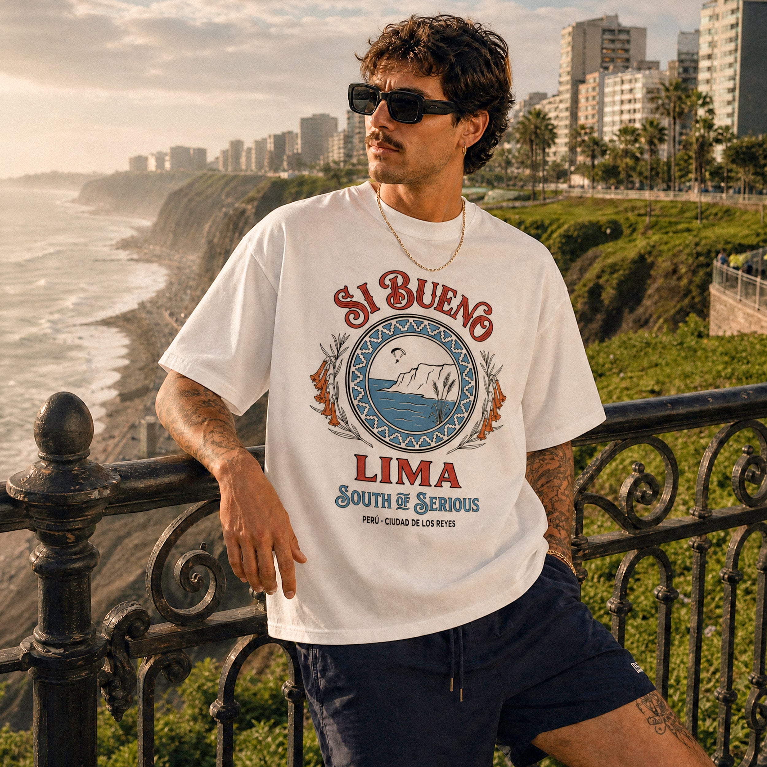 Los Sellos: Lima Heavy Lujo Tee