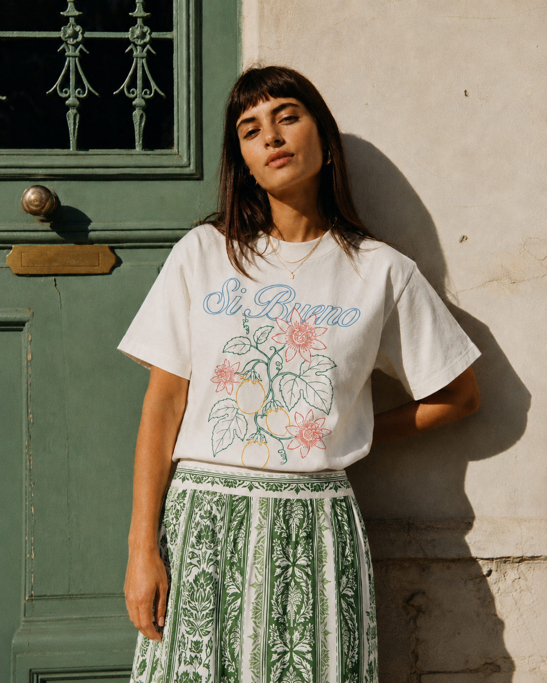 Tropical Vine Heavy Lujo Tee