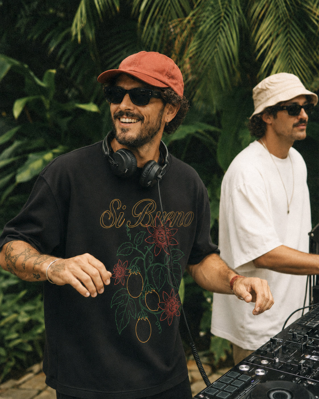 Tropical Vine Heavy Lujo Tee