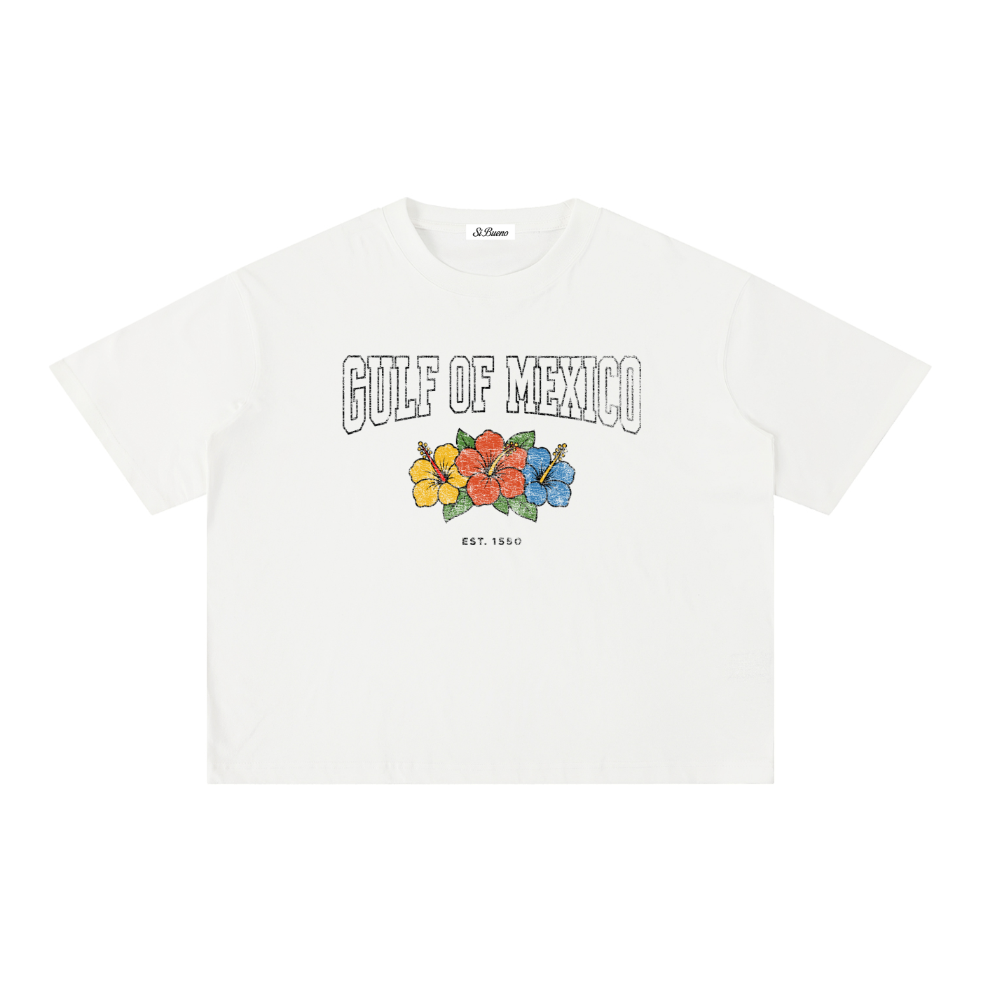 Gulf of Mexico Baja Boxy Washed Tee