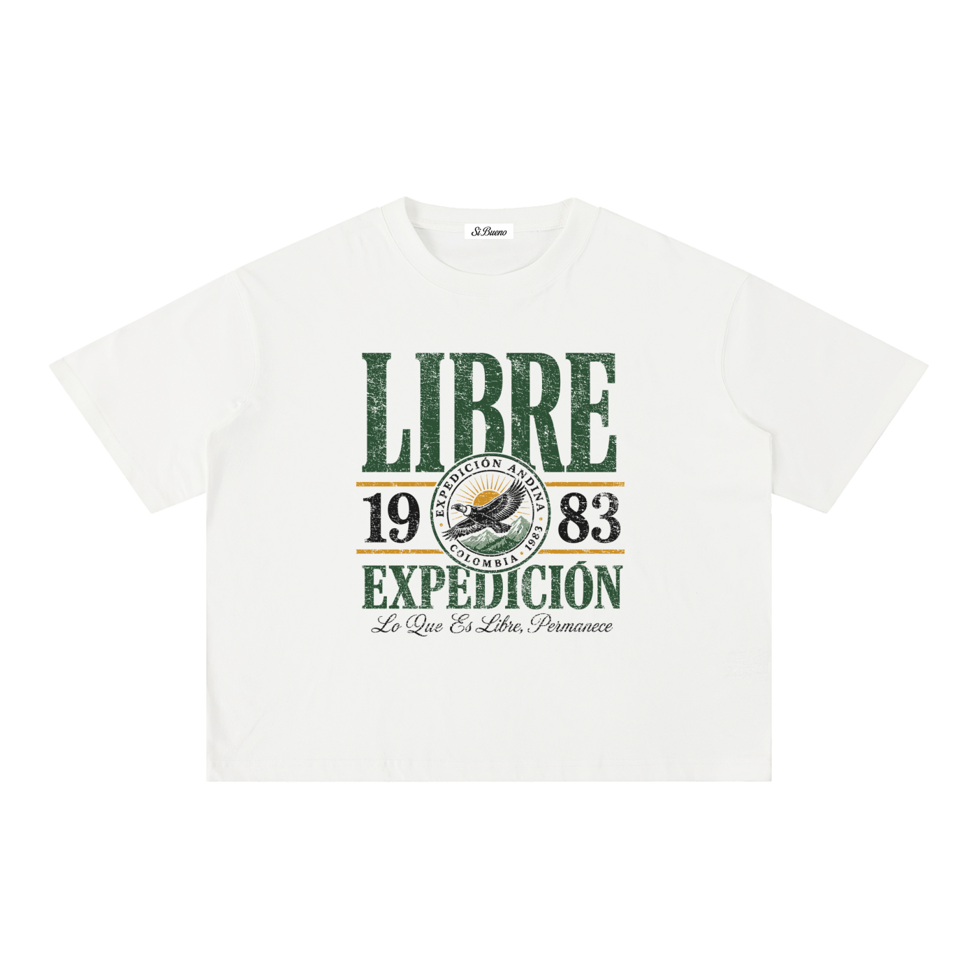 Libre Expedicion Baja Boxy Washed Tee