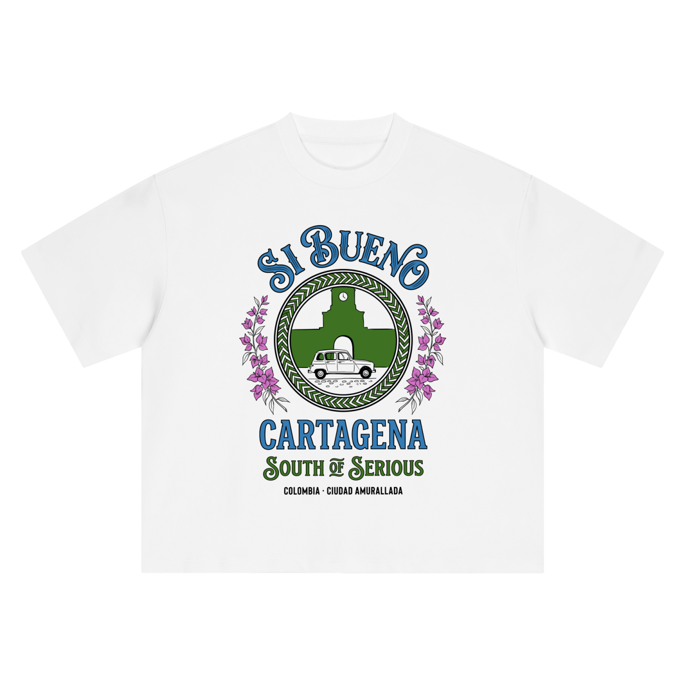 Los Sellos: Cartagena Heavy Lujo Tee